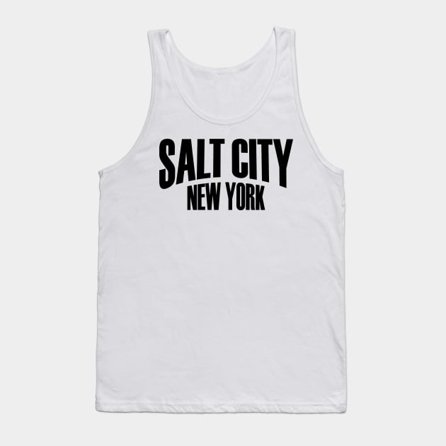 Salt City, New York Tank Top by Ryan Wood Studios